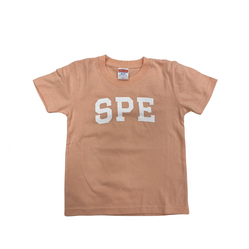 SPE キッズTシャツ(アプリコット)